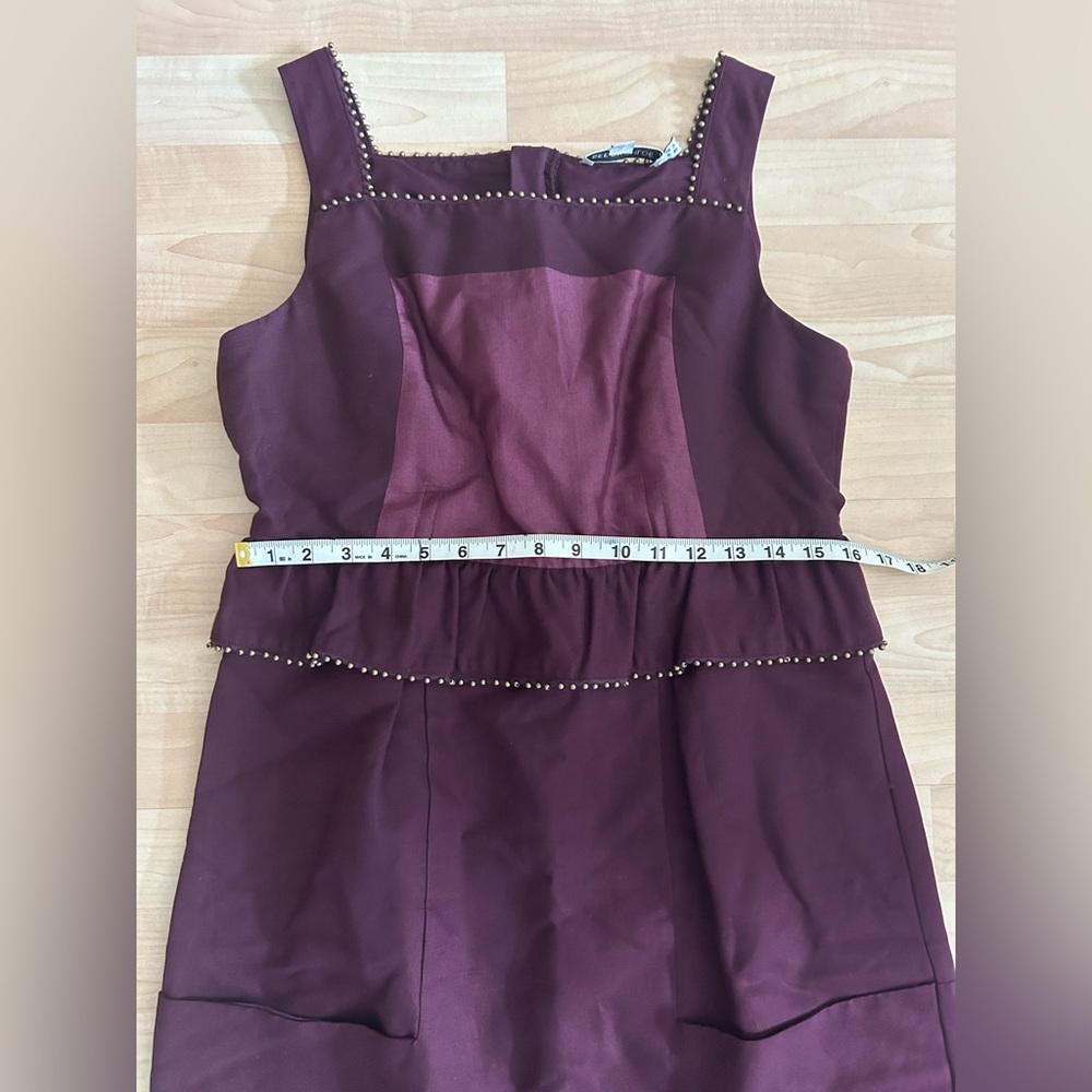 See By Chloe Purple Peplum Dress - Picture 6 of 7